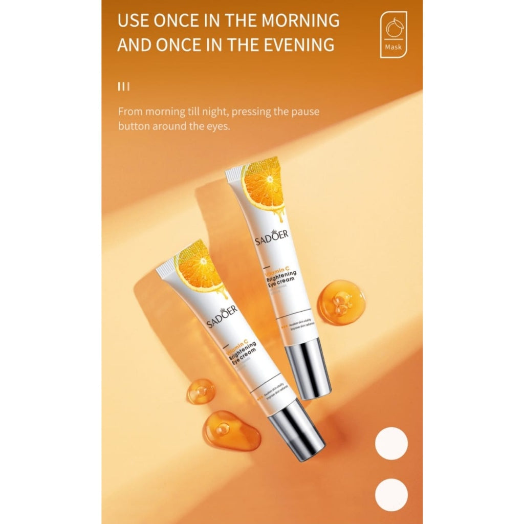 Sadoer Vitamin C Brightening Eyecream