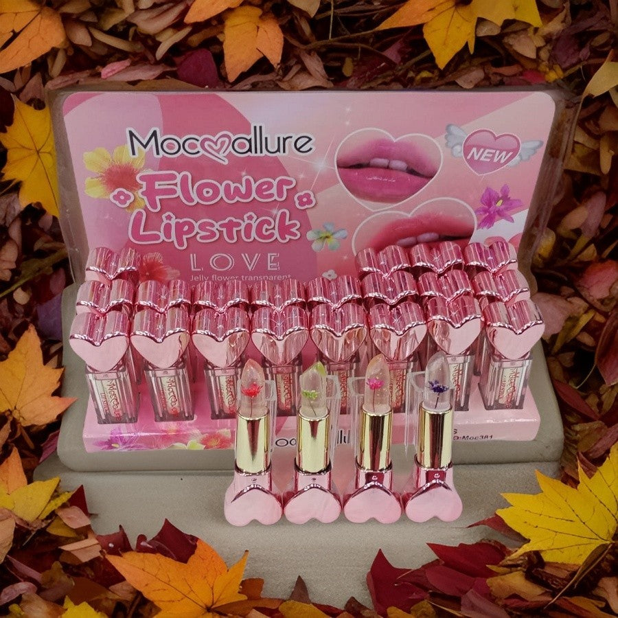 MocMallure Flower Jelly Lipstick 24pcs Box