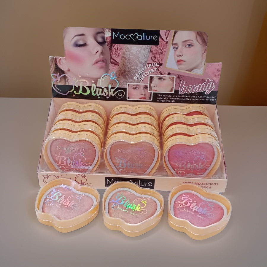 Blush Beauty Powder by MocMallure 12pcs Box
