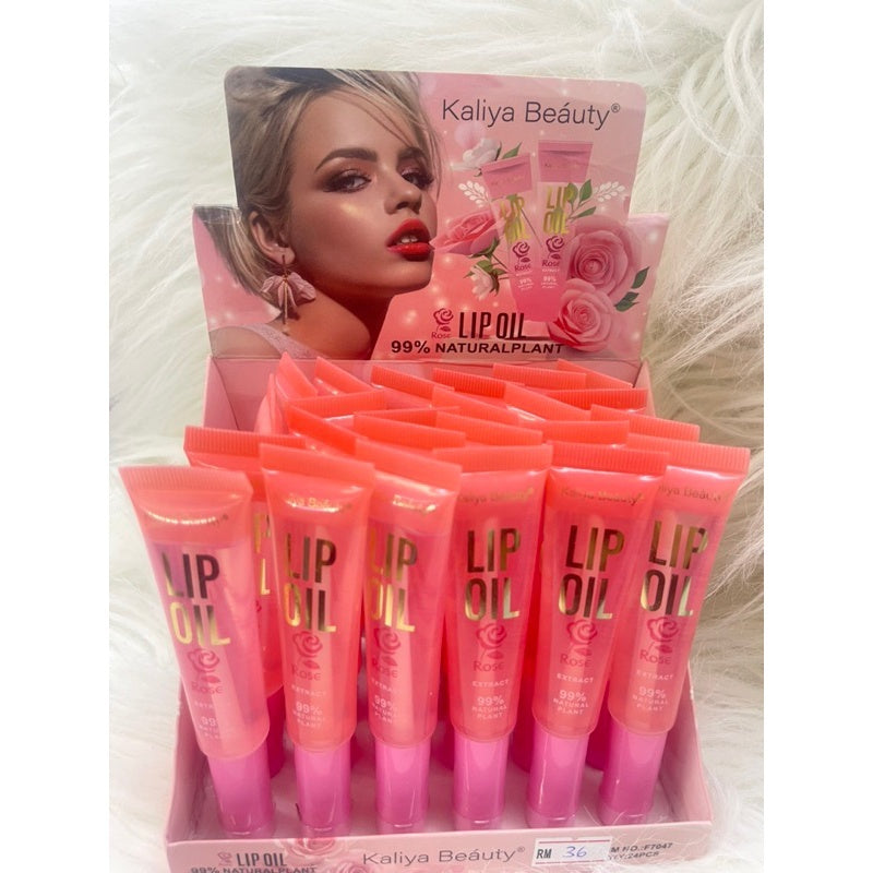 Kaliya Beauty Rose Lip Oil 24 Pcs
