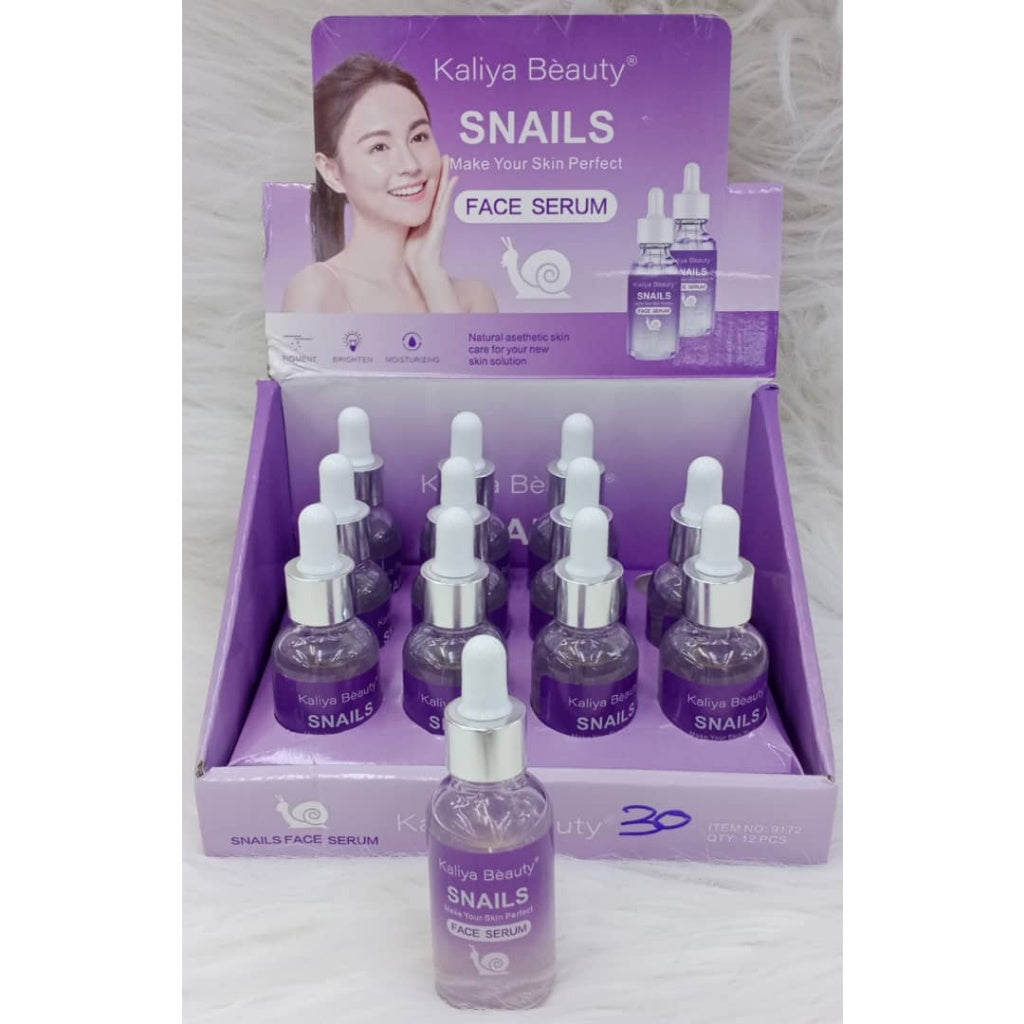 Kaliya Beauty Snail Face Serum 12 Pcs Set