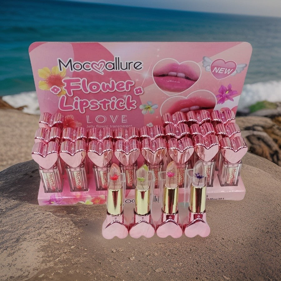 MocMallure Flower Jelly Lipstick 24pcs Box