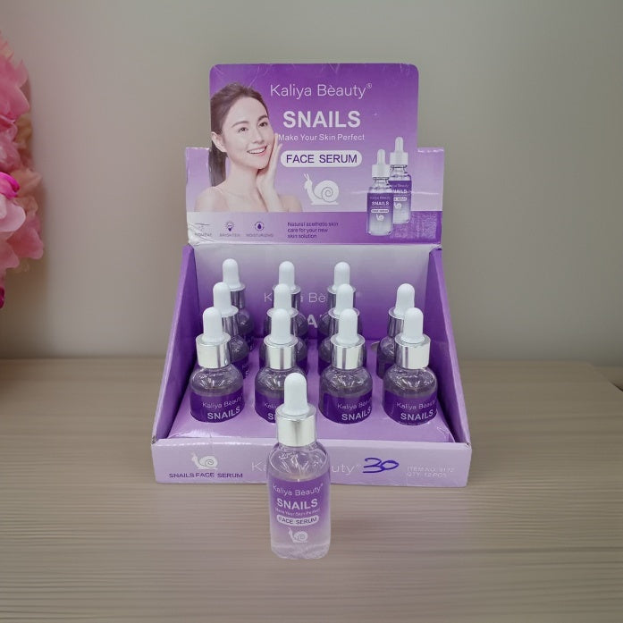 Kaliya Beauty Snail Face Serum 12 Pcs Set