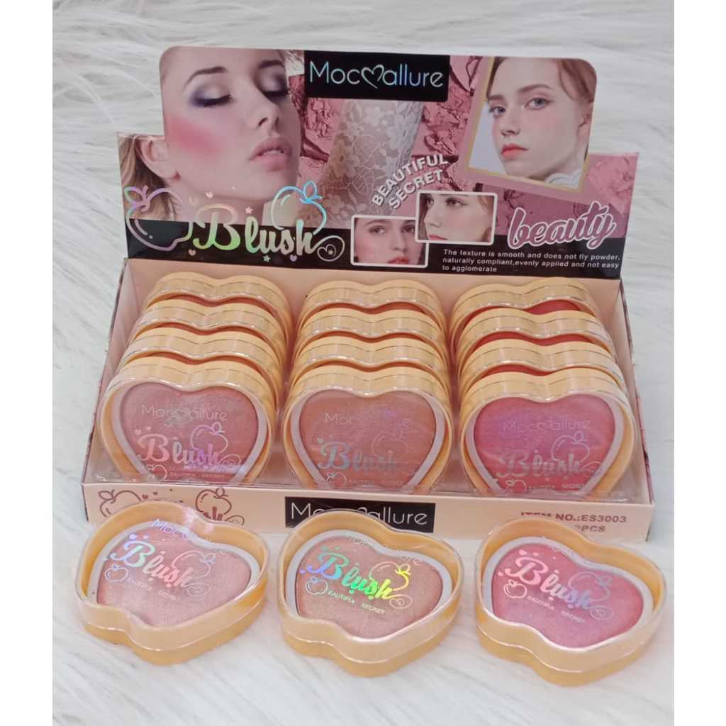 Blush Beauty Powder by MocMallure 12pcs Box