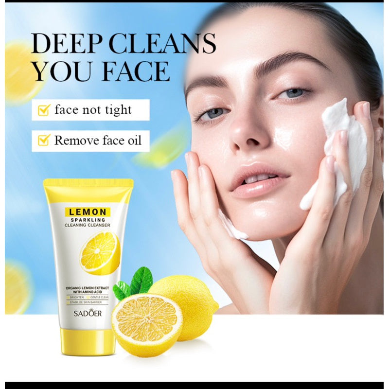 Lemon Deep Cleaning Oil Control Face Wash