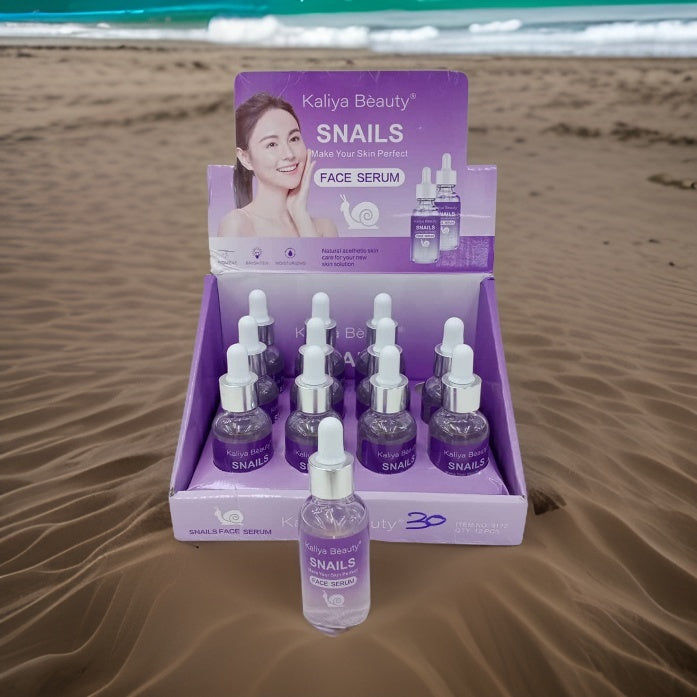 Kaliya Beauty Snail Face Serum 12 Pcs Set