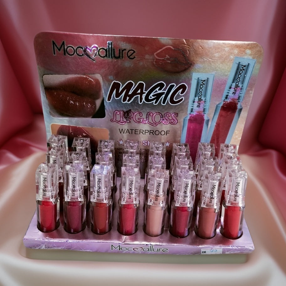 MocMallure Waterproof Lip Gloss 24 Shades