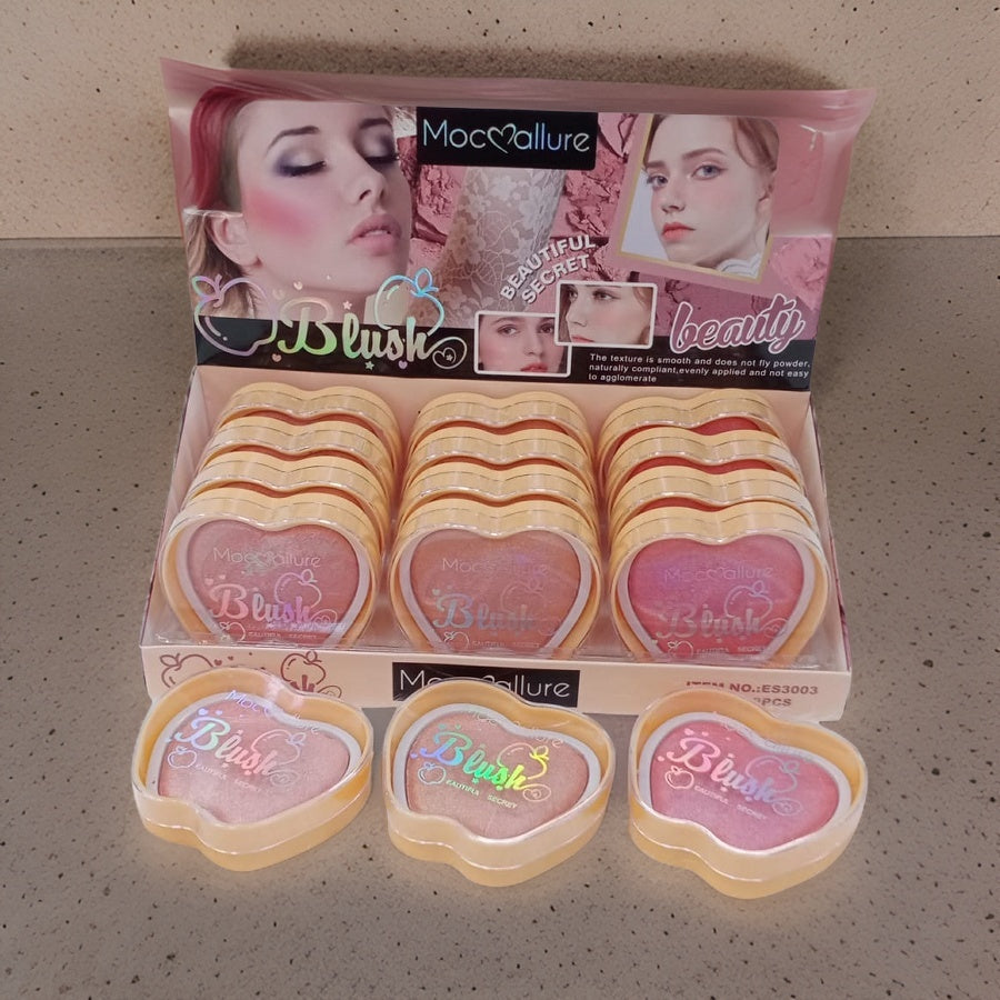 Blush Beauty Powder by MocMallure 12pcs Box