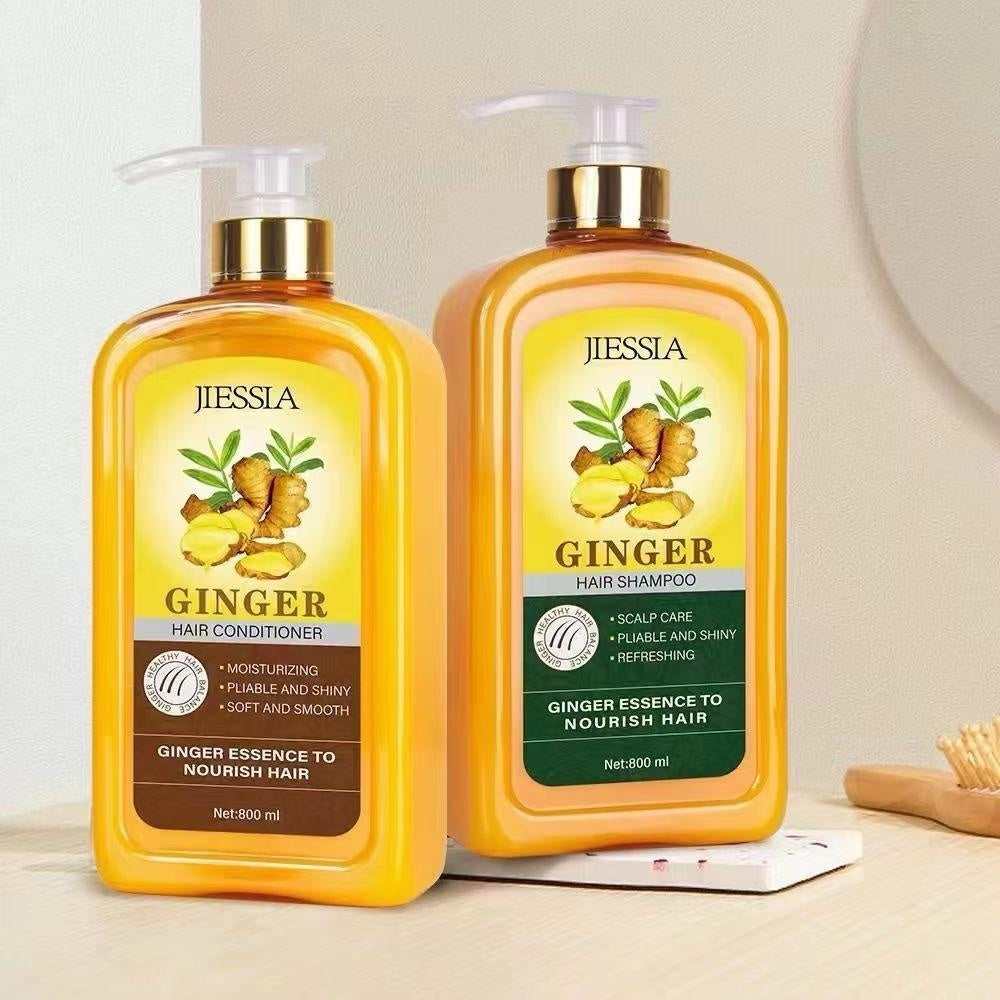 Ginger Root Booster Shampoo & Hair Mask Set