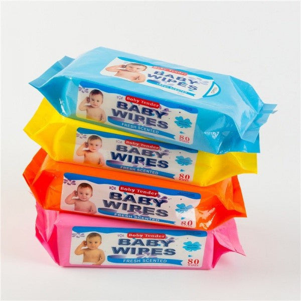 Baby Tinder Fresh Scented Baby Wipes 80pcs