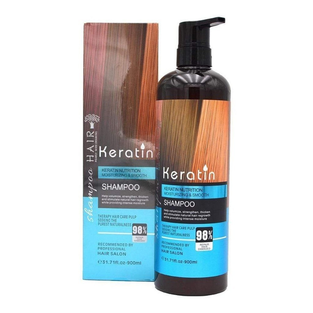 Original Keratin Hair Set (Shampoo, Mask, Serum)