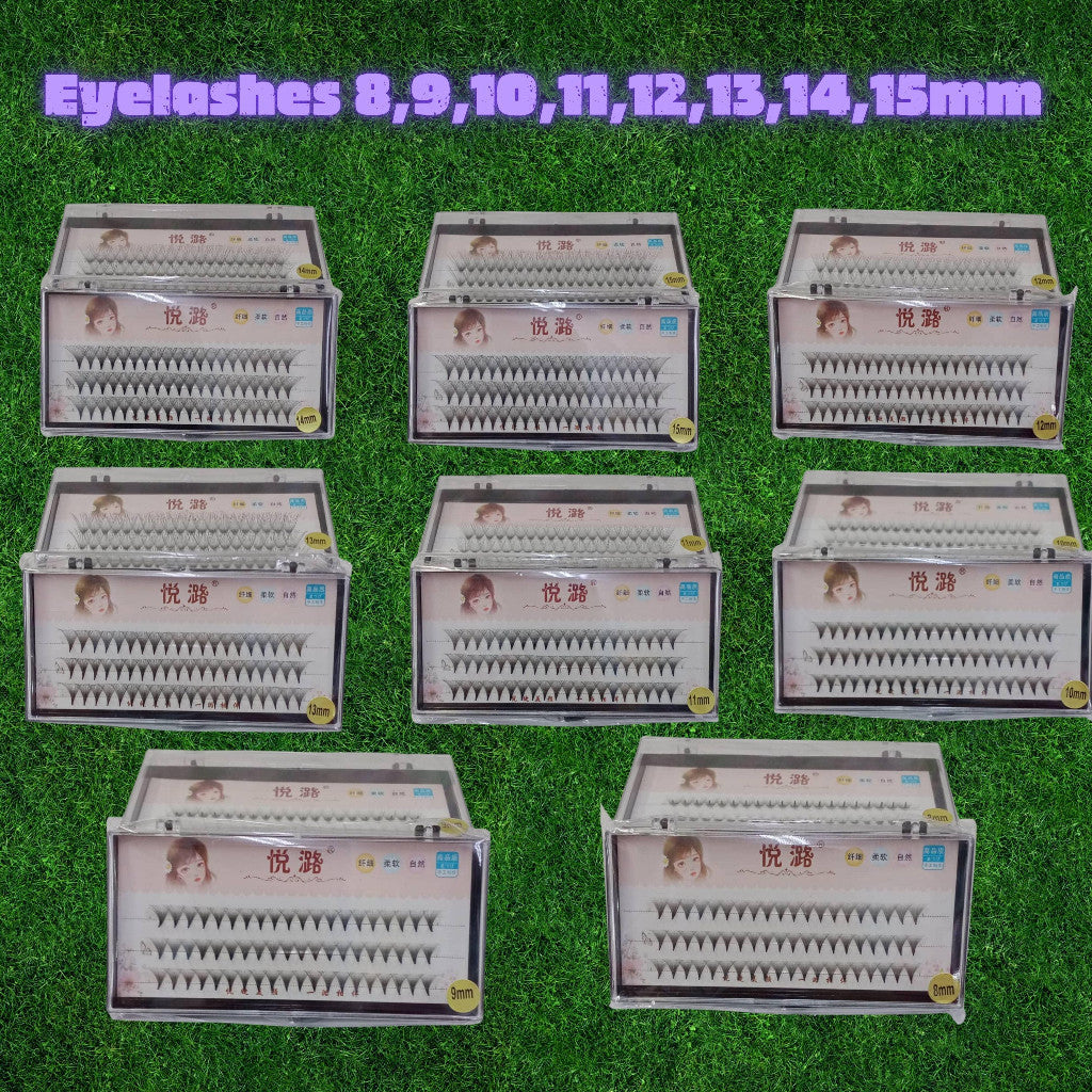 New False Eyelashes Thick & Light, 5pcs