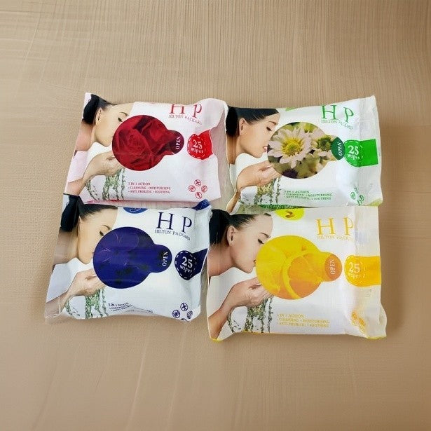 Hilton Packard 3-in-1 Action Wipes