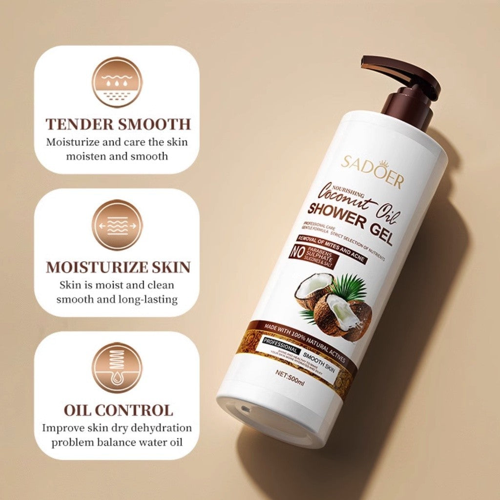Sadoer Nourishing Coconut Oil Shower Gel