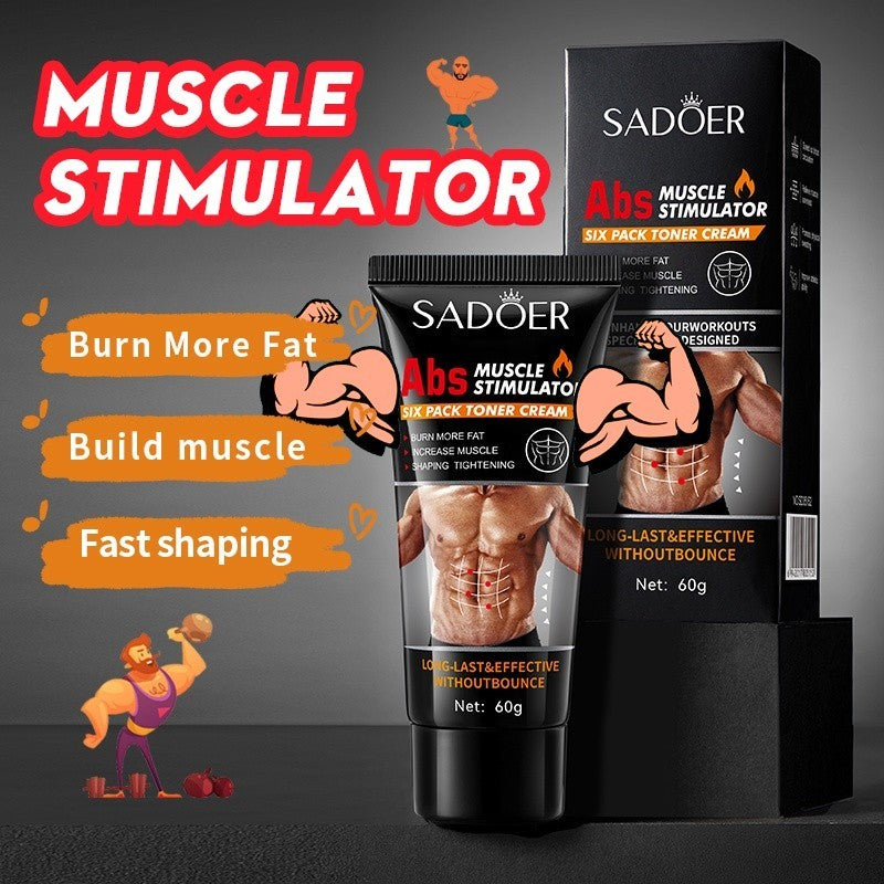 Rorec Sadoer Men's Abs Muscle Stimulator Cream