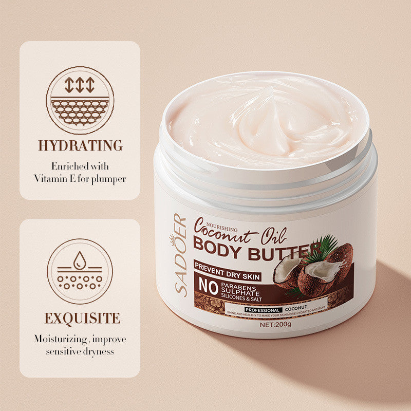 Sadoer Nourishing Coconut Oil Body Butter 200g