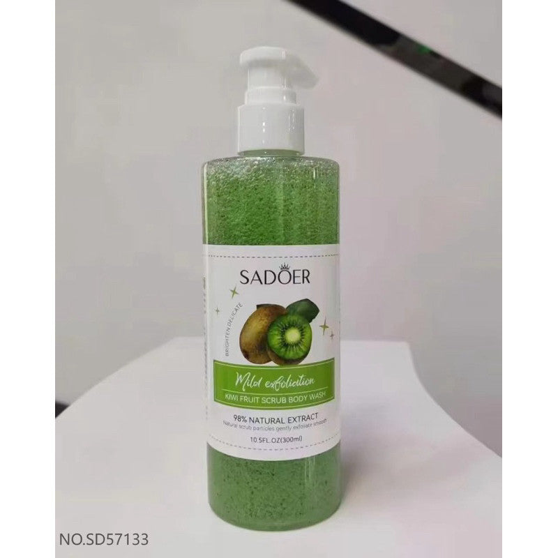 Sadoer Kiwi Body Scrub Shower Gel 300ml