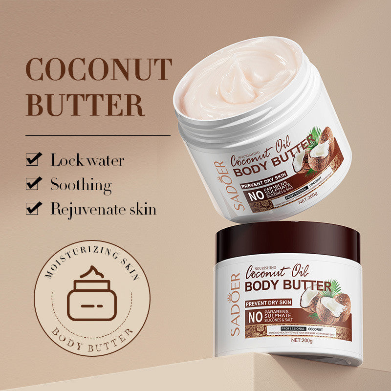 Sadoer Nourishing Coconut Oil Body Butter 200g