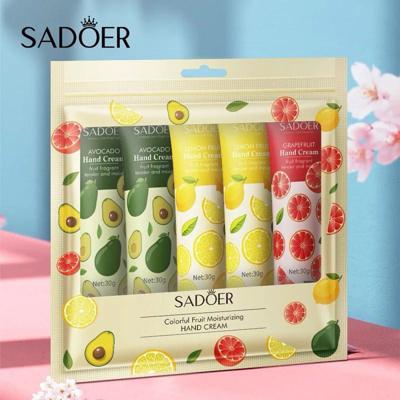 Sadoer Hand Cream 5-Piece Gift Pack Perfume
