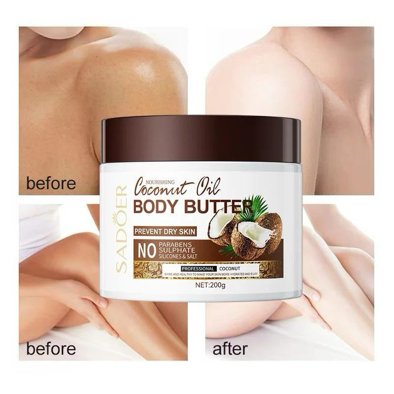 SADOER Coconut Oil Hair & Body Set