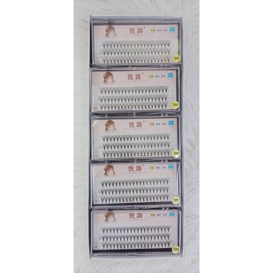 New False Eyelashes Thick & Light, 5pcs