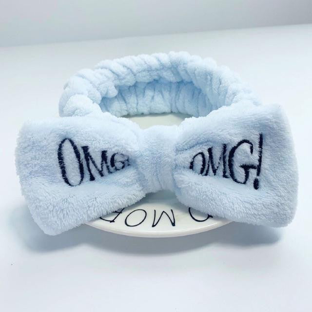 OMG Cute Cartoon Bow Fleece Hair Band