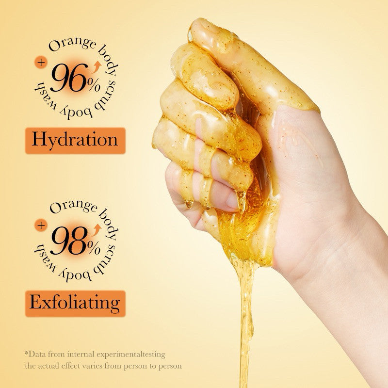 Sadoer Orange Body Scrub Shower Gel 300ml