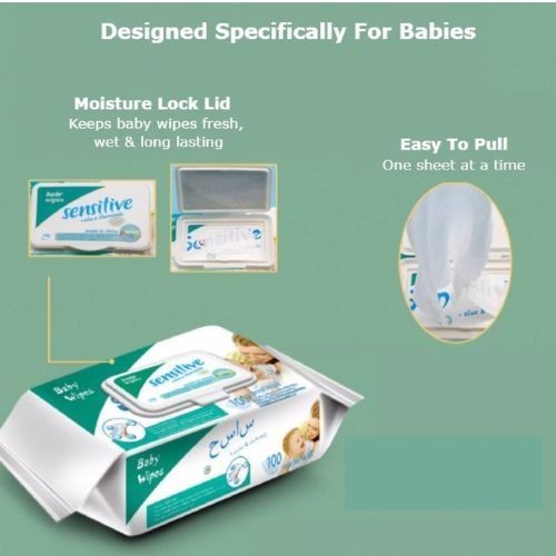 Baby Wet Wipes for Sensitive Skin 90ct