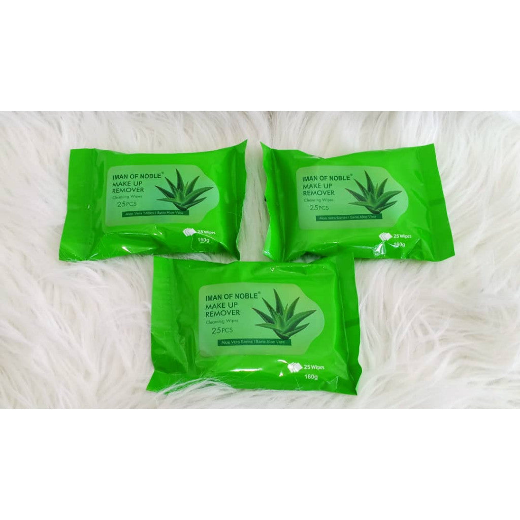 Iman of Noble Makeup Remover Wipes 25ct