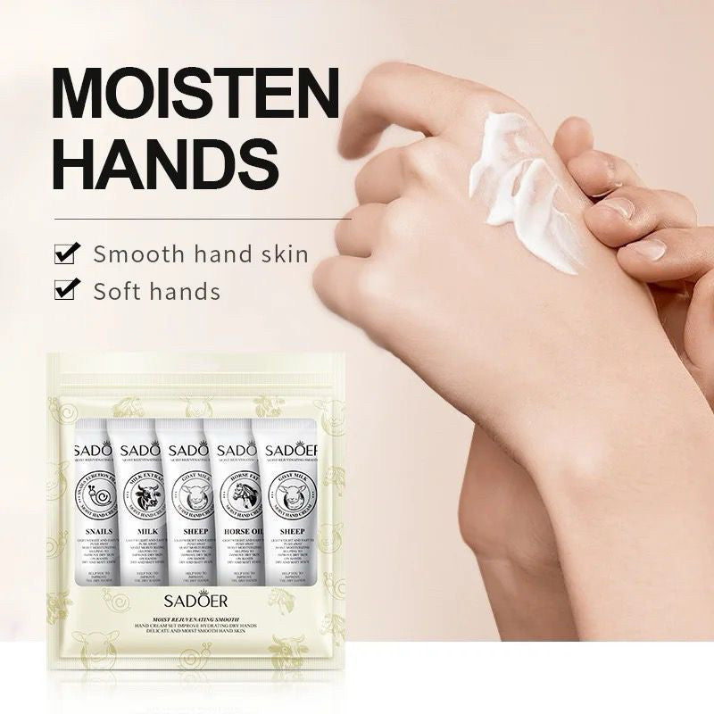 Sadoer Hand Cream 5-Piece Gift Pack Perfume