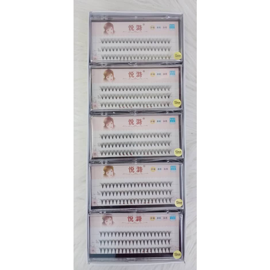 New False Eyelashes Thick & Light, 5pcs