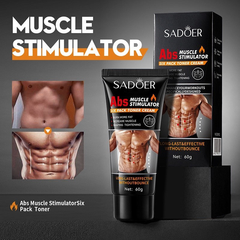 Rorec Sadoer Men's Abs Muscle Stimulator Cream
