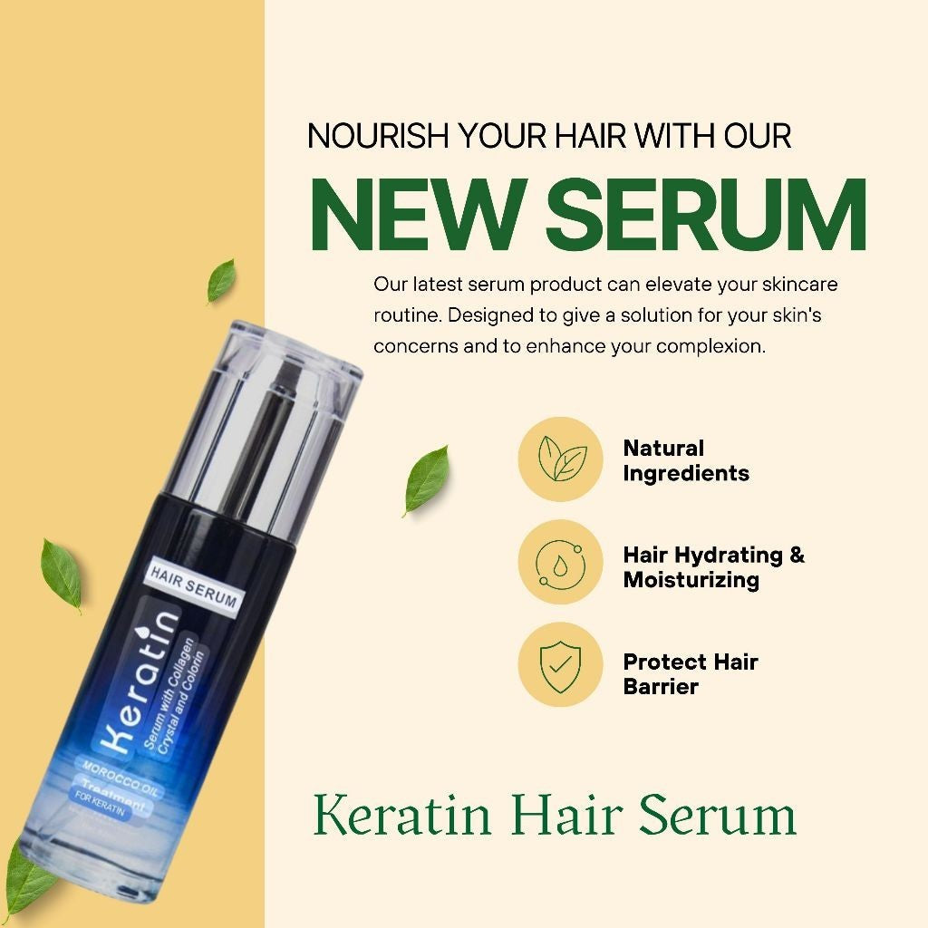 Original Keratin Hair Set (Shampoo, Mask, Serum)