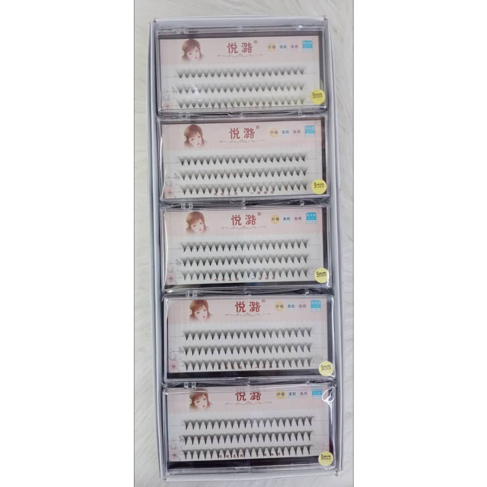 New False Eyelashes Thick & Light, 5pcs