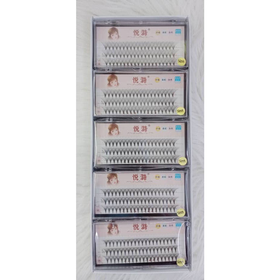 New False Eyelashes Thick & Light, 5pcs