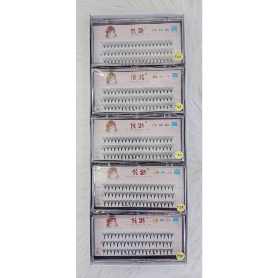 New False Eyelashes Thick & Light, 5pcs