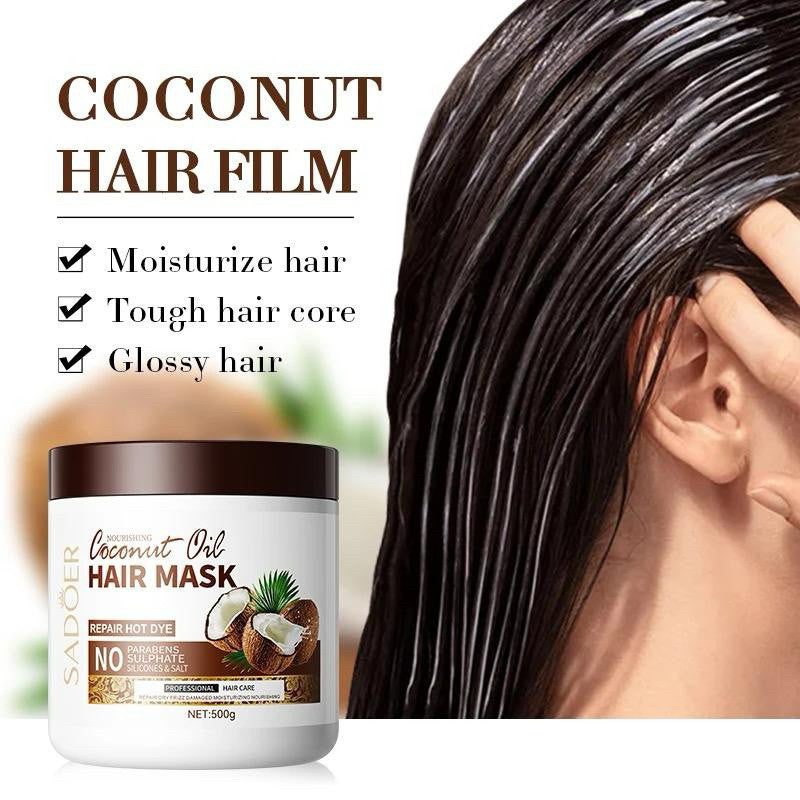 SADOER Coconut Oil Hair & Body Set