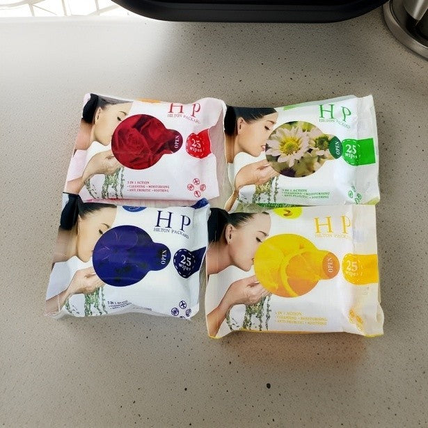 Hilton Packard 3-in-1 Action Wipes
