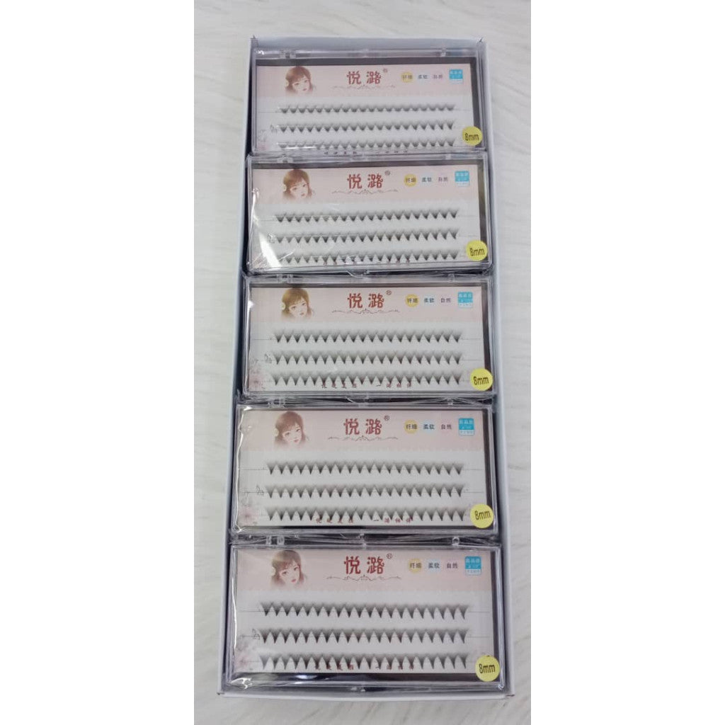 New False Eyelashes Thick & Light, 5pcs