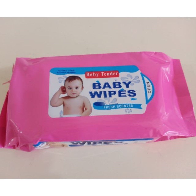 Baby Tinder Fresh Scented Baby Wipes 80pcs