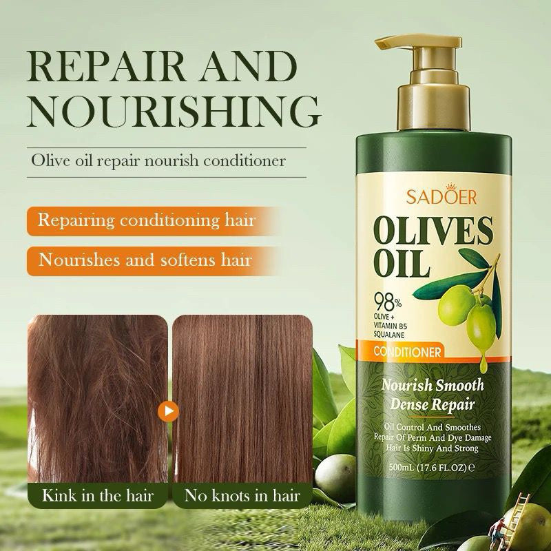 Sadoer Olive Oil Conditioner for Soft Hair