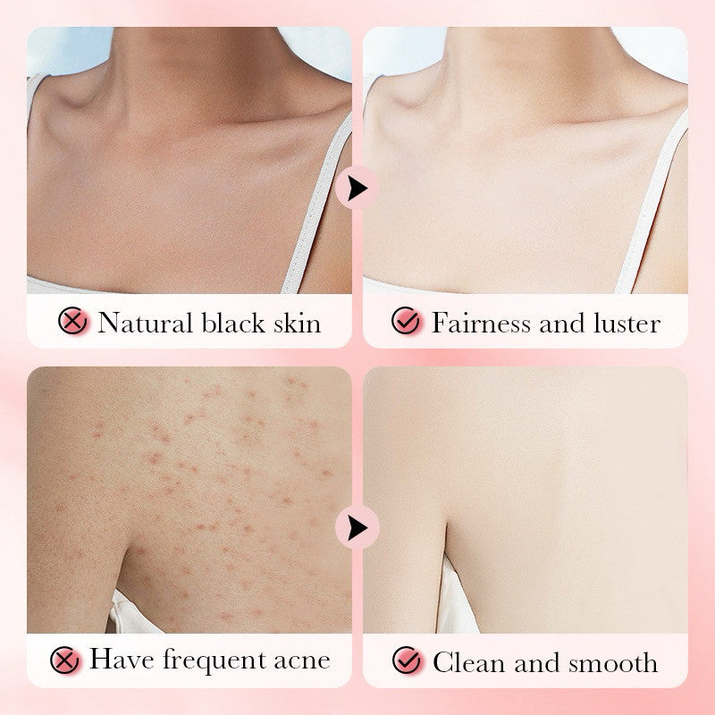 Sadoer Peach Body Scrub Shower Gel 300ml Hydrating