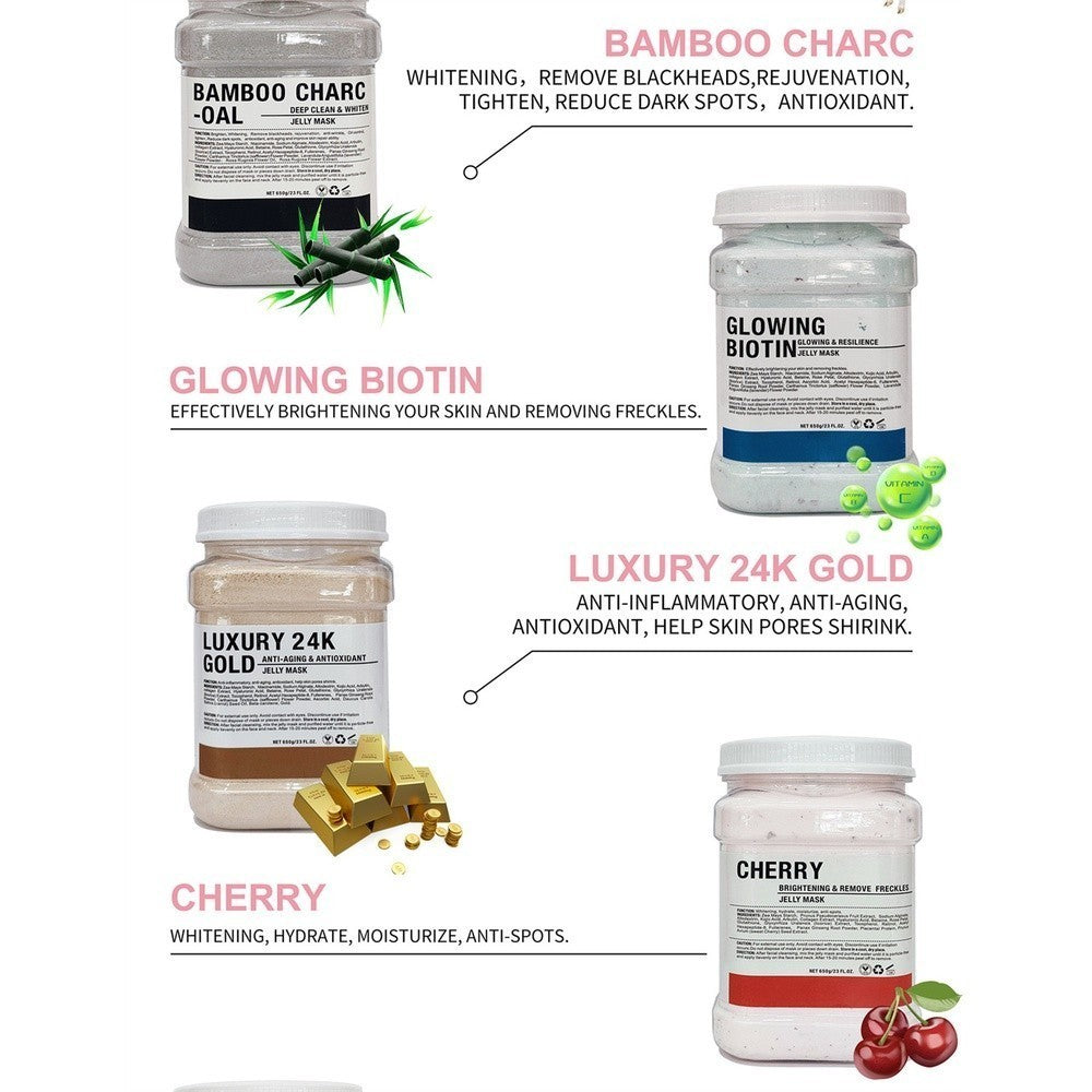 Jelly Mask Powder Rose Petal Crystal Facial Mask