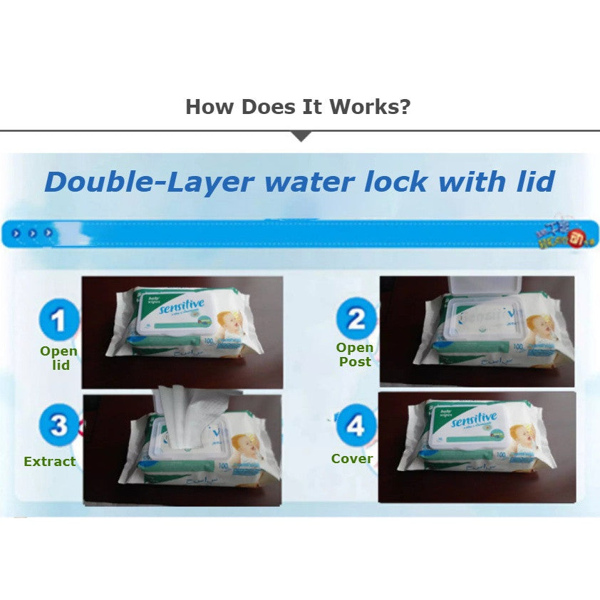 Baby Wet Wipes for Sensitive Skin 90ct