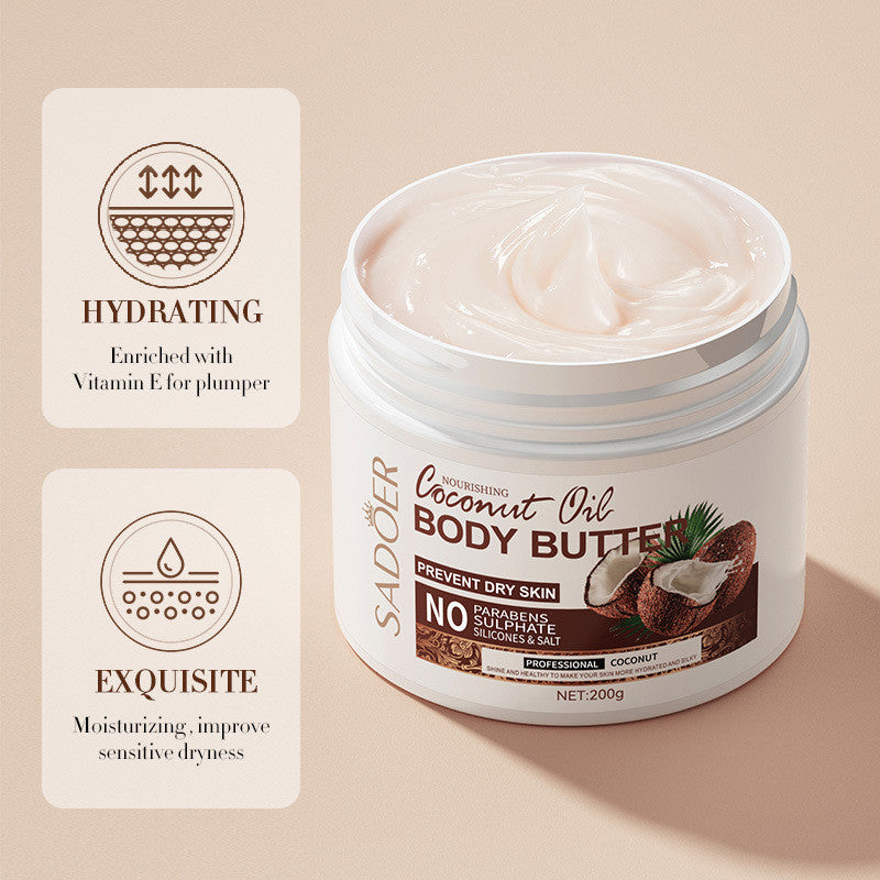 Sadoer Nourishing Coconut Oil Body Butter 200g