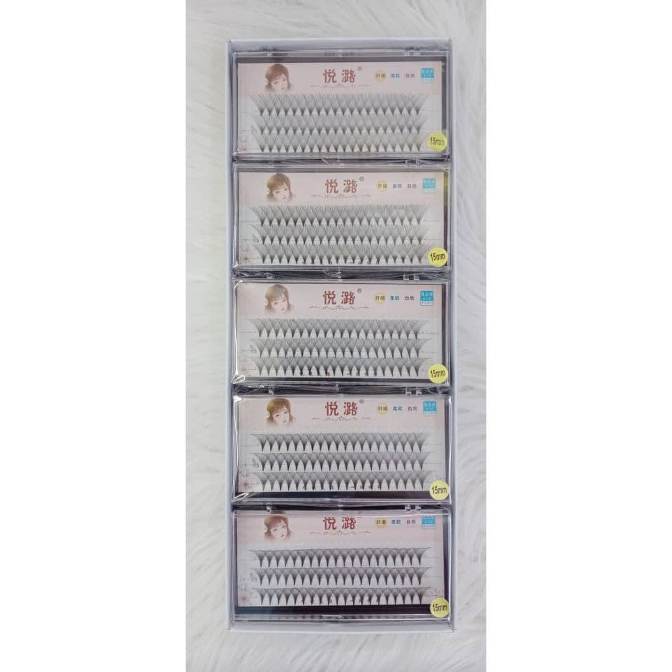 New False Eyelashes Thick & Light, 5pcs