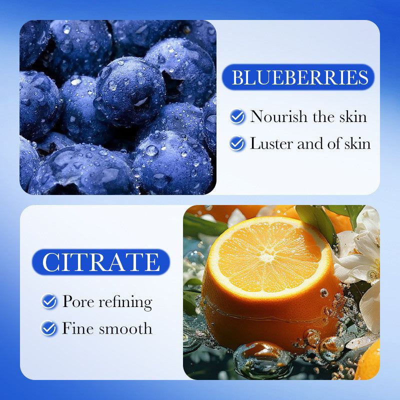 Sadoer Blueberry Body Scrub Shower Gel 300ml