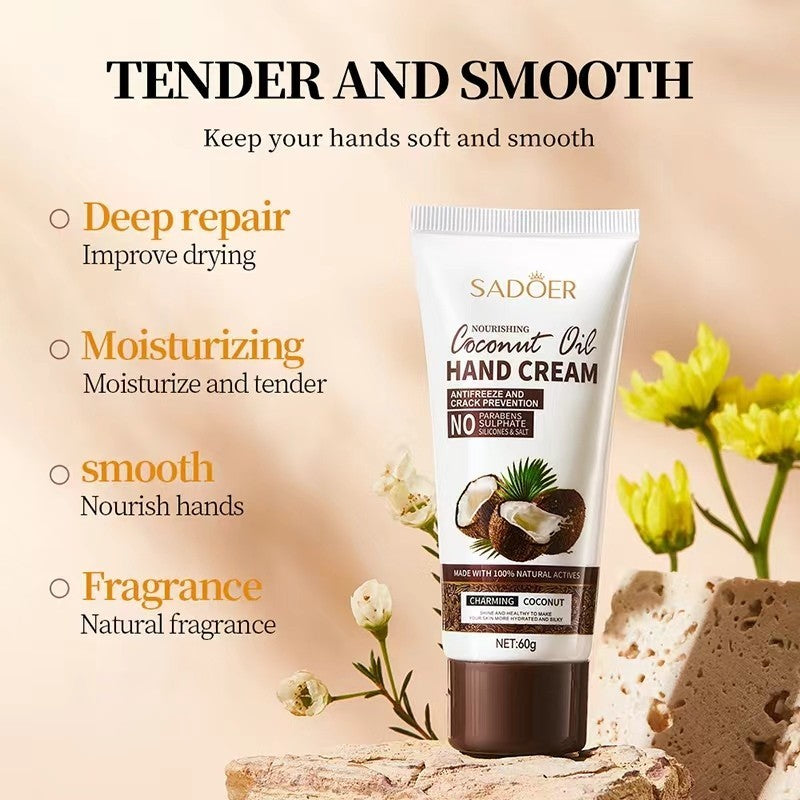 Sadoer Coconut Hand Cream Anti-Drying