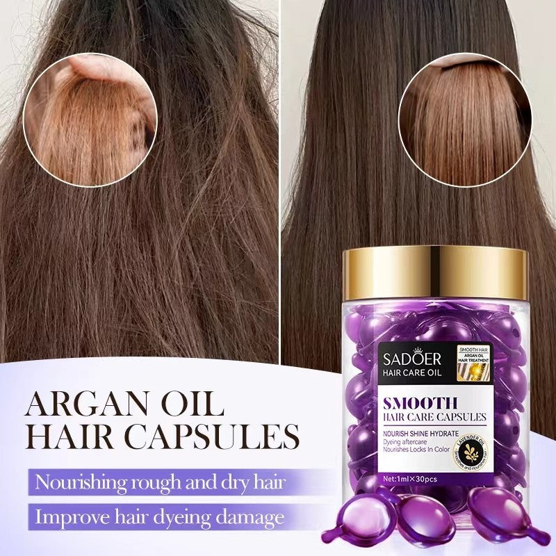 Sadoer Hair Oil Capsules Keratin Repair