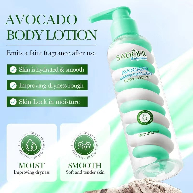 Sadoer Marshmallow Avocado Body Lotion Hydrating